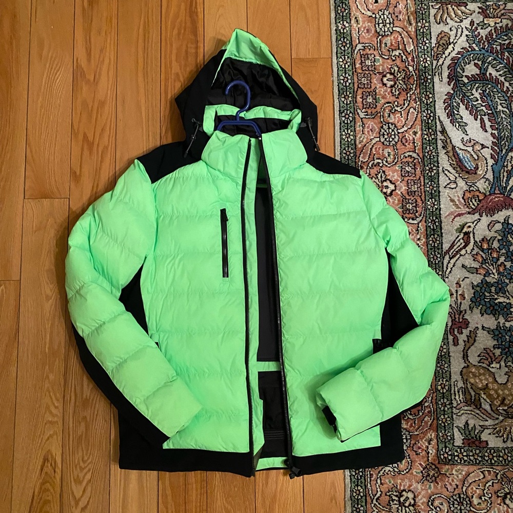 Winter Ski jacket Neon Green size M